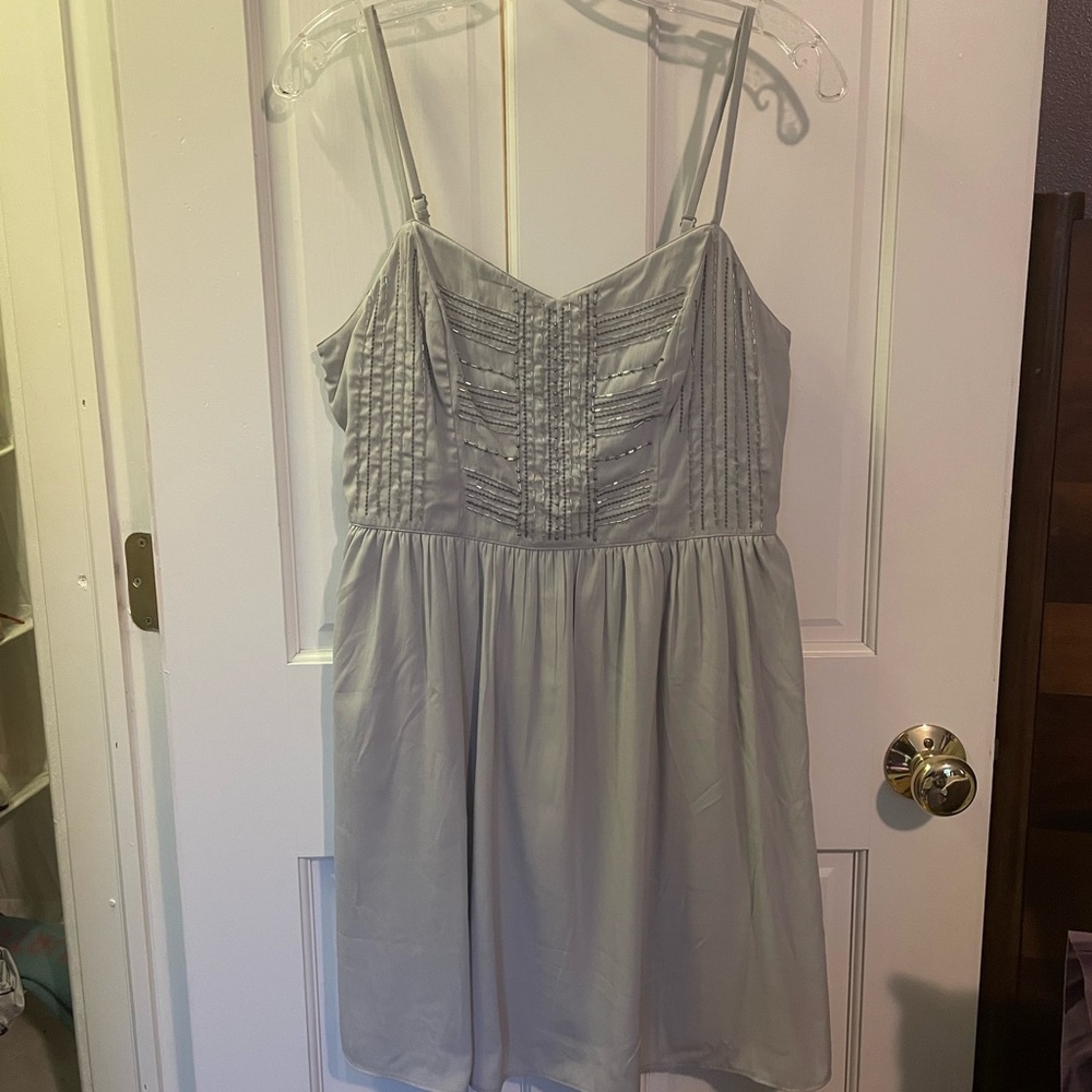 AEO Gray A-Line Dress - NWT!
